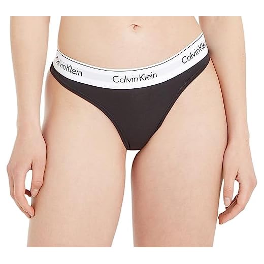 Calvin Klein Underwear, Braguitas para Mujer, Negro (BLACK 001), S