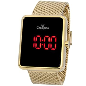 Relógio Led Digital Champion, Feminino, Ch40080V