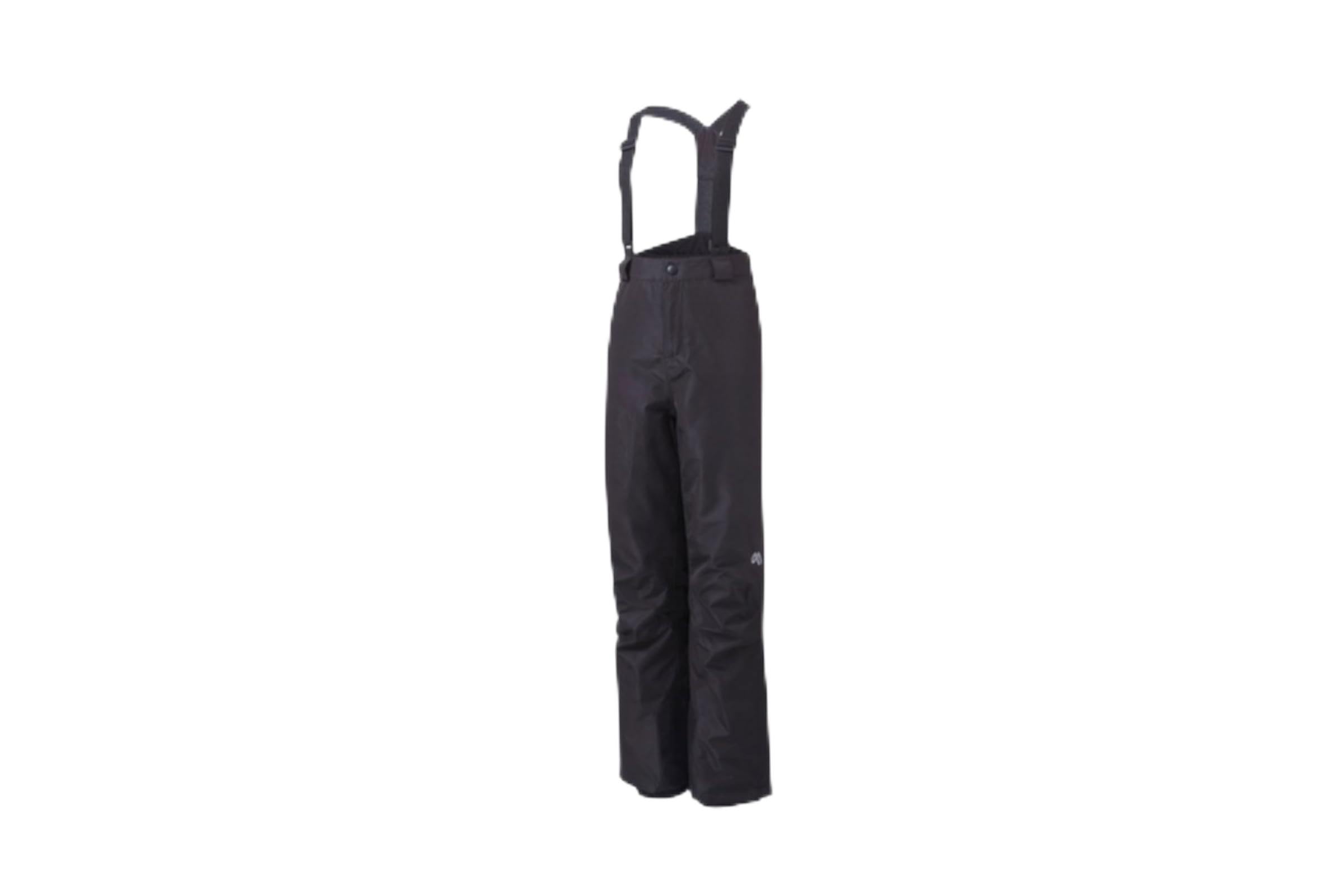 Generisch Skihose Schneehose Wind- und Wasserdicht Wasserabweisend Schwarz 146-152