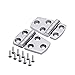 MxEol Shortside Offset Hinges Marine Heavy Duty 316 Stainless Steel 1-1/2" x 2-1/4" Pair