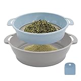LAWNFUL Trimming Tray with Mesh Pollen Sieve Kief Sifter Screen - 2 Laptop Trimmer Trays in 1 Pack -...