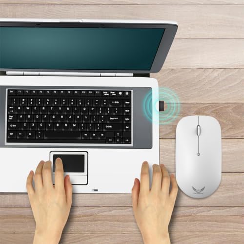 TukeSM Wireless Mouse Charging Bluetooth Office Business Computer Notebook Silent (Black) — view 6
