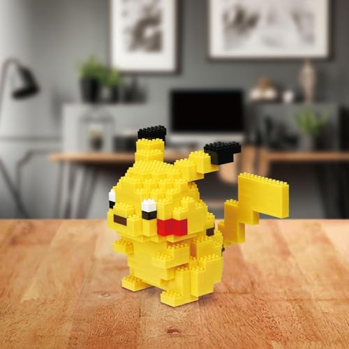 Figurine en briques BANDAI NANOBLOCK Pokémon Pikachu Deluxe - vue 10