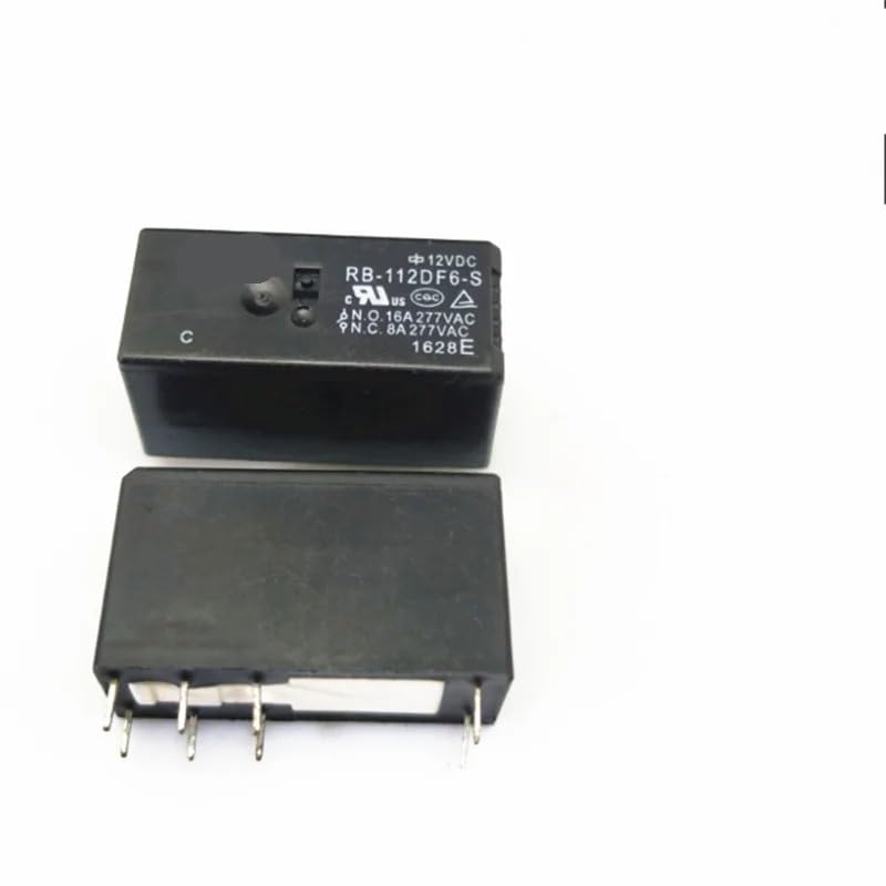 Relais 12VDC RB-112DF6-S à 8 broches pour commutation 16A