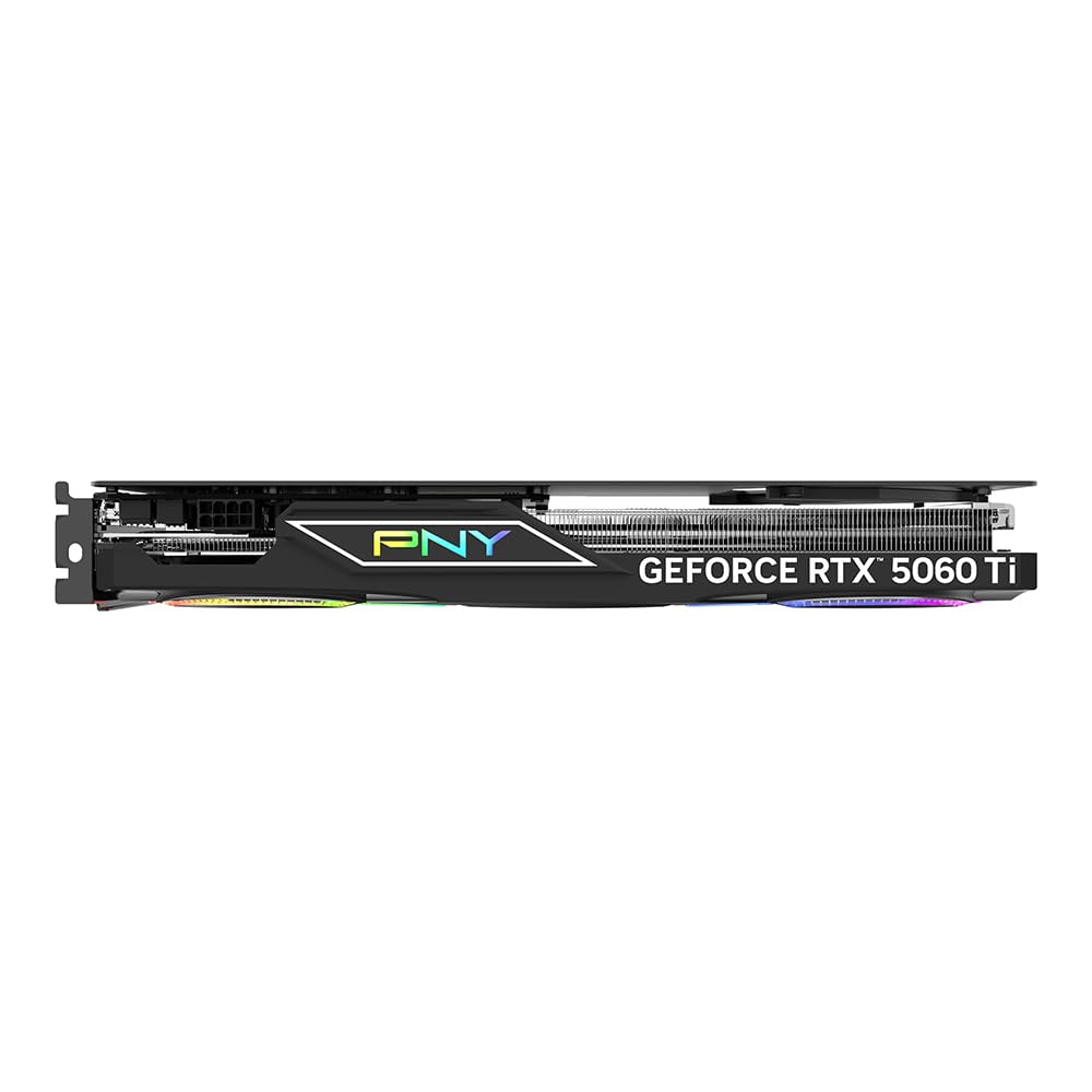 PNY Tarjeta Gráfica GeForce RTX™ 5060 Ti 16GB ARGB OC Triple Fan DLSS 4