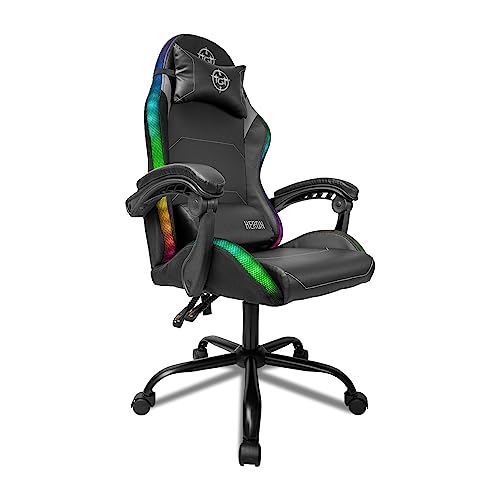 Cadeira Gamer TGT Heron, RGB, Preto, TGT-HR-RGB01