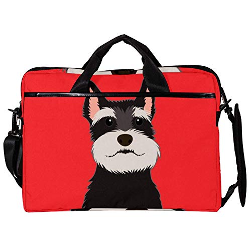 Sac à bandoulière Buddy Dog pour ordinateur portable 14 à 15,4 pouces avec sangle réglable