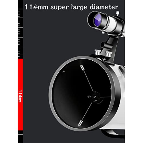 Télescope astronomique facile à monter 114 mm pour observer la lune sans reflets - 4