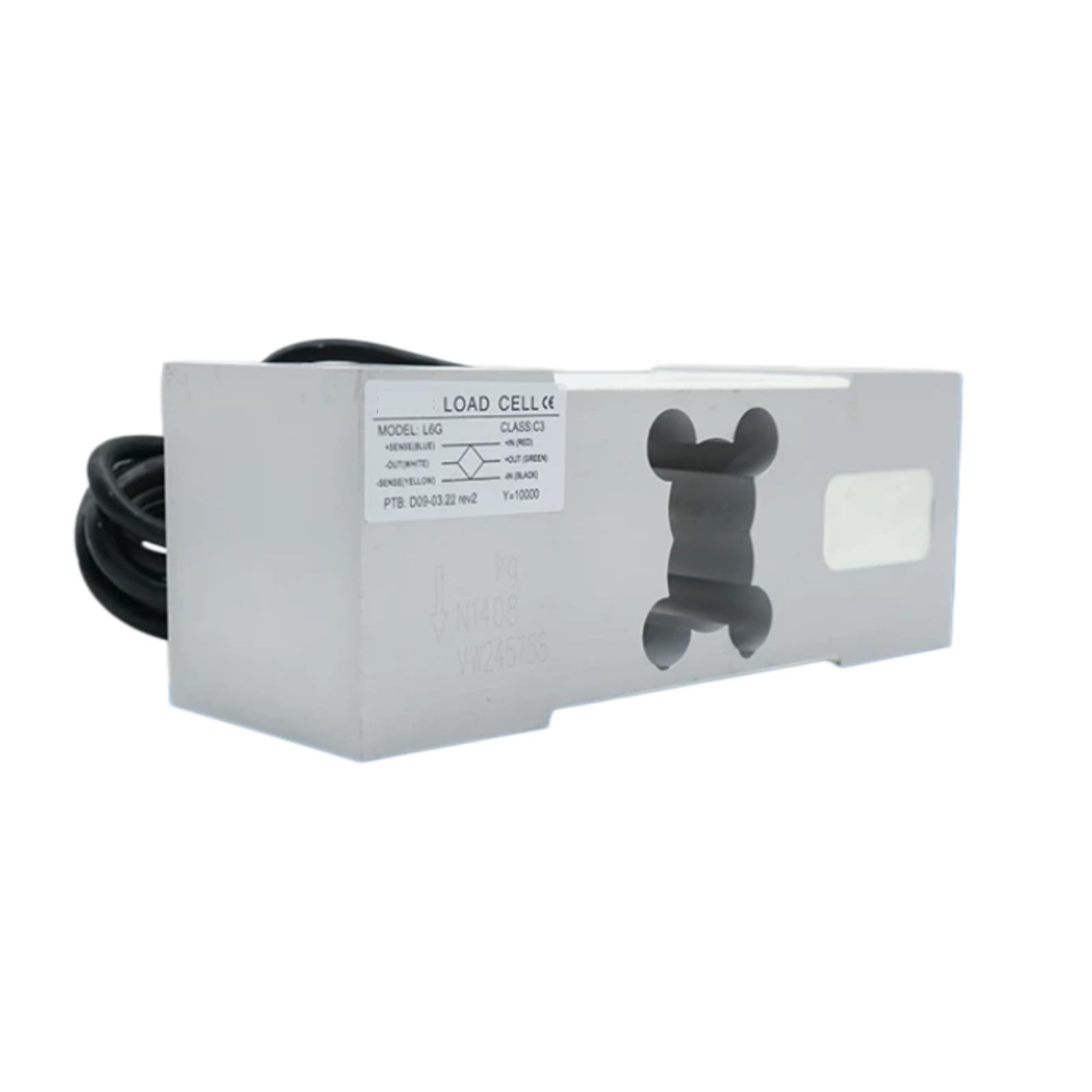 HKEJSJWA L6G Load Cell, C3 Accuracy L6G-C3 50KG, 100KG, 150KG, 200KG, 250KG, 300KG, 500KG, 1T Measuring Weight Sensor(1T)