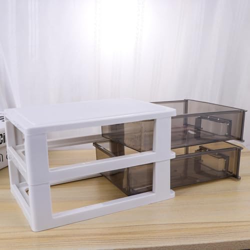 Placard à tiroirs noir compact pour optimiser le rangement des petits espaces