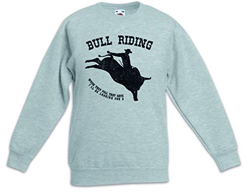 Sweat-shirt bull riding enfants pour garçon et fille chaud et confortable