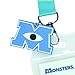 Disney Monsters Inc Scarer of The Month James P. Sullivan Sulley Breakaway Lanyard ID Badge Holder with 2