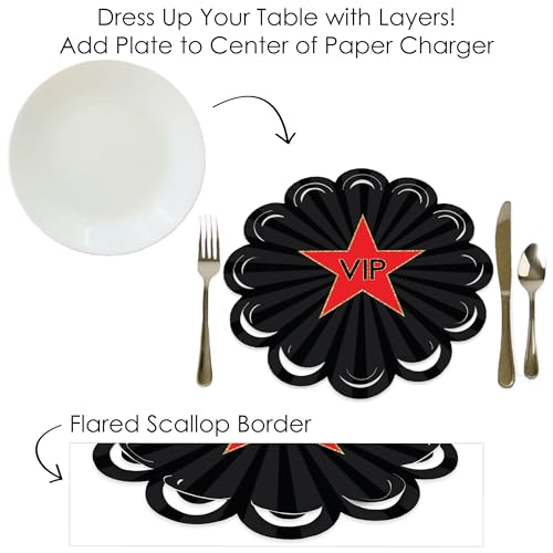 Platos Desechables Red Carpet Red Dot x12 miniatura 6