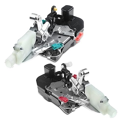 Image of A-Premium Door Latch Lock Actuator Compatible with Chrysler Vehicles - PT Cruiser 2005 2006 2007 2008, Convertible - Front Driver and Passenger Side, 2-PC Set, Replace# 5067309AA, 5067308AA