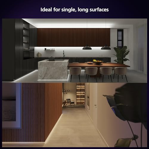 Philips Hue Indoor 3M (10FT) Smart LED Solo lightstrip Base Kit - 1 Pack - Control with Hue App - Works with Alexa, Google Assistant and Apple HomeKit by Philips Hue - Image 5