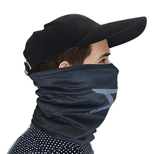 Watch Dogs Face Mask Cap Set Aiden Pearce Costume Scarf #TOP5