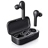 True draadloze hoofdtelefoon, Bluetooth 5 hoofdtelefoon, subwoofer hoofdtelefoon met ruisonderdrukkende microfoon, 25…