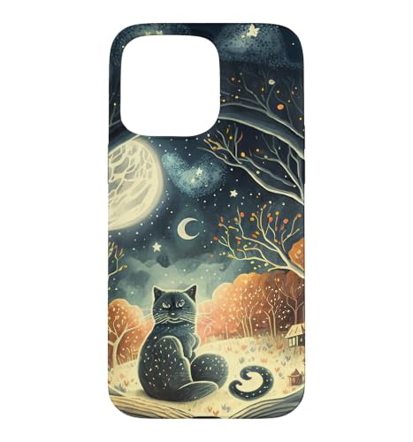 Cat Boho ���ۉ�W �� �� ���� ���̎q �L�D�� �X�}�z�P�[�X iPhone 15 Pro Max �p