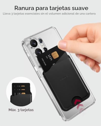 Cartera Magnética Samsung S26 Ultra Tarjetero Viaje Cuero Slim Negro 3