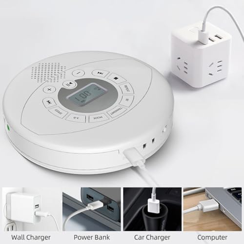 Reproductor de CD recargable con Bluetooth: música sin cables en el coche 4
