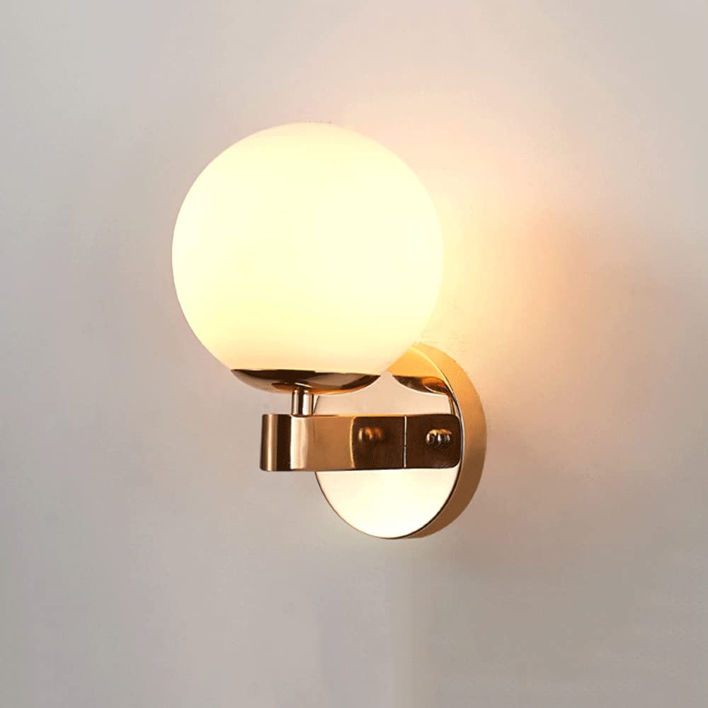 Lámpara de pared del cuerpo de la pared de la pared de la pared de la pared de una sola cabeza, accesorios de iluminación E27 de decoración interiores para la sala de estudio de la sala de estudio