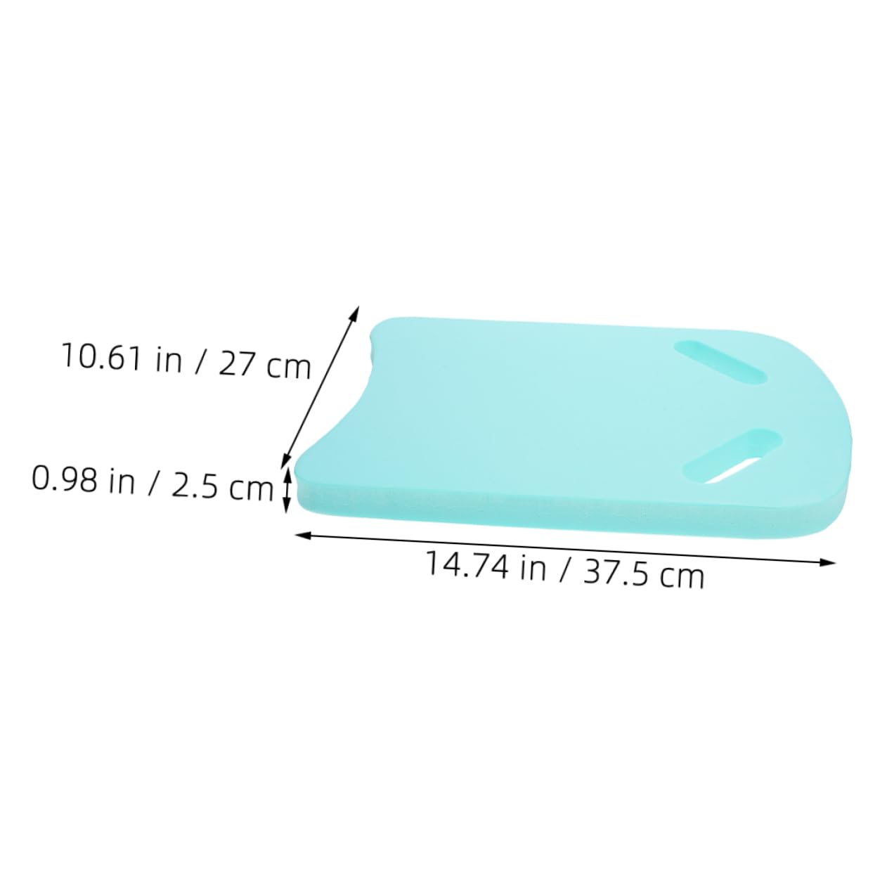 SUPVOX 2Pcs for Swimming Training Durable Float Board for Beginners Comfortable Grip for Swim Practice Pool Exercise Equipment for Adults