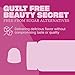 Swisse Glow Skin Glam Bites – Collagen Peptides, Hyaluronic Acid & Sea Moss – Supports Skin Elasticity & Hydration – Zero Sugar Gummies for Adults – Blueberry Lavender Flavor, 60 Count