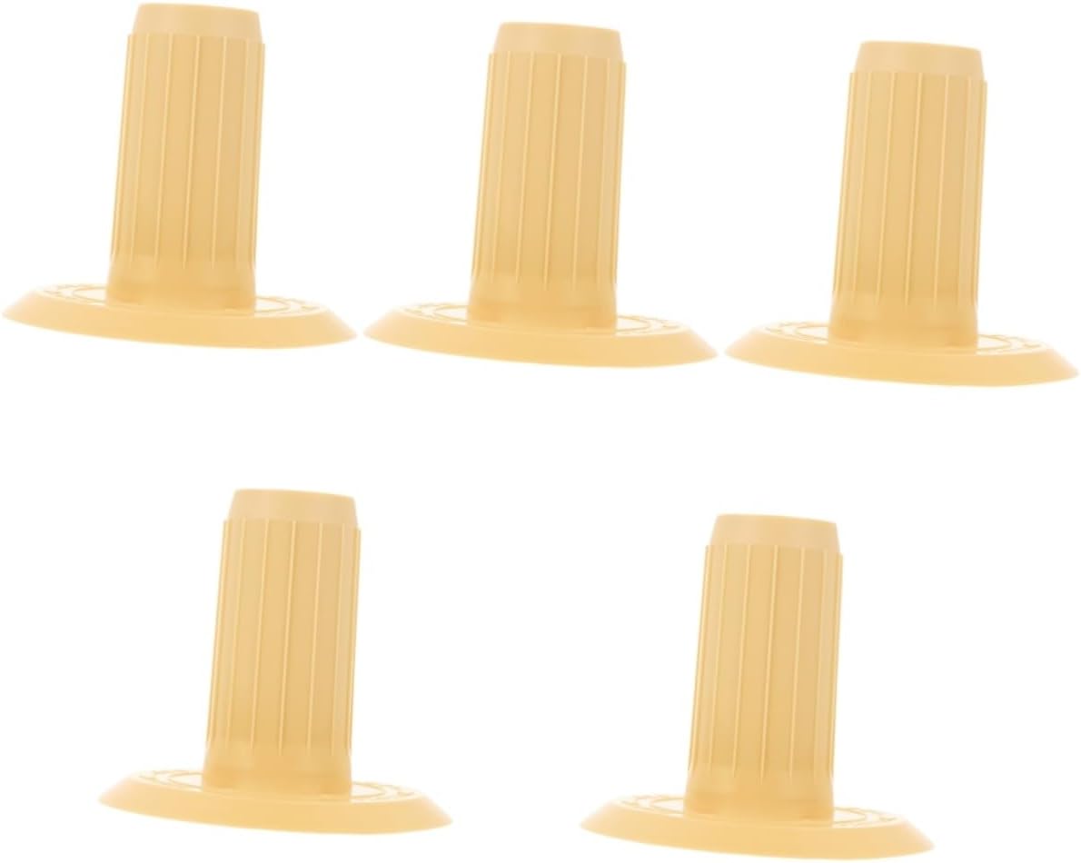 TEHAUX 5pcs Portable Yarn Winder Machine Hand Operated Yarn Winder Reel for Easy Winding for Crafts and Projects Lightweight and Design Interchangeable Bobbins