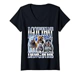 Womens I Got That Dawg In Me Pitbull Meme Dog Quote Bootleg Rap V-Neck T-Shirt