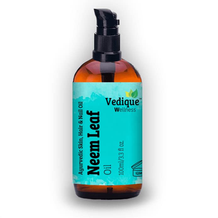 Huile de feuille de neem bio végétale 500 ml soin corps et cheveux