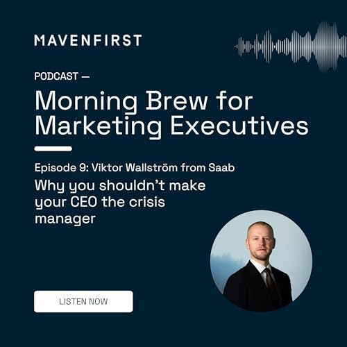 09 Viktor Wallstr&ouml;m from Saab | Why you shouldn&rsquo;t make your CEO the crisis manager