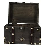 en bois : solution de rangement polyvalente : idéale pour garder vos bijoux, petits jouets, bibelots et autres objets organisés.