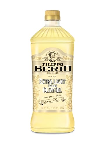 Filippo Berio Extra Light Tasting Olive Oil, 50.7 Ounce rPET Bottle