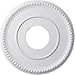 Ekena Millwork CM12BR Bradford Ceiling Medallion, 12 1/2"OD x 3 7/8"ID x 3/4"P (Fits Canopies up to 6 5/8"), Primed