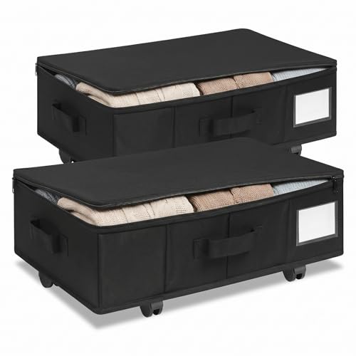 Cajonera para debajo de la cama con ruedas