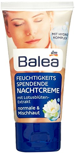 Balea Moisturising Night Cream Pack of 3 x 50 ml, 50 ml (3er Pack) - Image 3