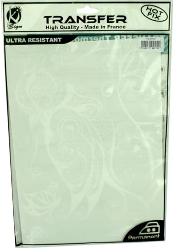 Thermo adhesive transfer Birds White A4 - Ki-Sign