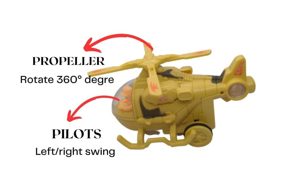 Image of Military Toy Helicopter, Die-Cast Model