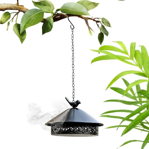 Brûleur d'encens d'extérieur porte-encens fer diffuseur aromathérapie - 2