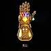 cooldac Kit d'éclairage LED pour Lego 76191 Marvel Infinity Gauntlet, connexion USB, compatible avec Lego 76191 (lumières seulement, pas de modèles Lego)