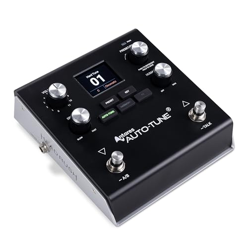 HeadRush VX5 Vocal Effects Pedal with Antares AutoTune for Vocalists with Real Time Pitch Correction, Vocal Harmony, Guitar and Mic in and Audio Interface by HEADRUSH - Used condition - US$284.05