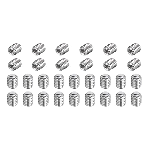 MECCANIXITY 80 vis pointeau M5-0.8 x 6mm acier inoxydable