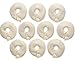 Cutie Button Pads G-tube 10 Pack Pads (white)