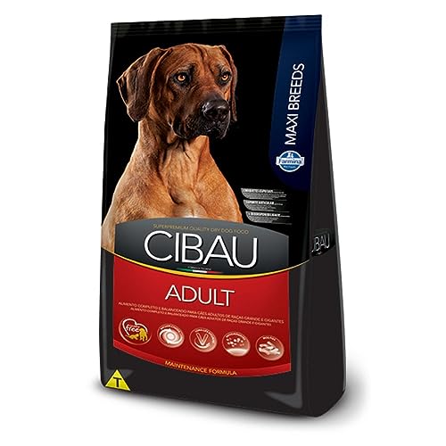 Cibau - Ração Maxi Breeds para Cães Adultos de Raças Grandes e Gigantes, 15kg Farmina