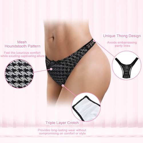 Blauw tanga slipje - Natte String Blauw tanga slipje - Natte String