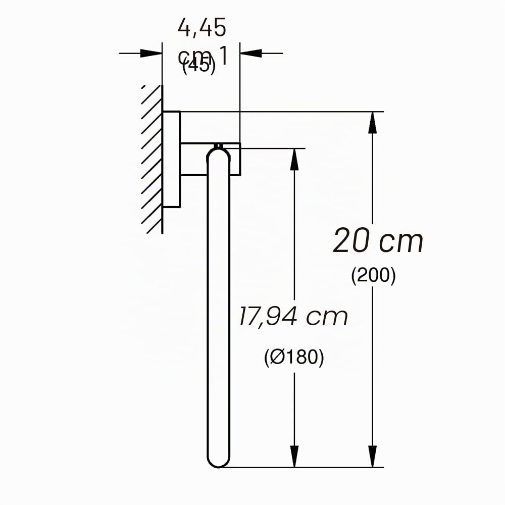 GROHE Anneau Porte-Serviettes Essentials 40365001 (Import Allemagne)