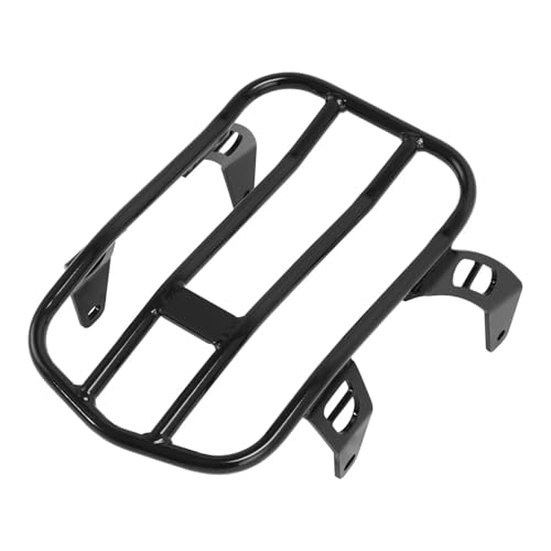 Porte-bagages arrière moto robuste en acier noir pour Indian Scout Bobber Sixty 18-24