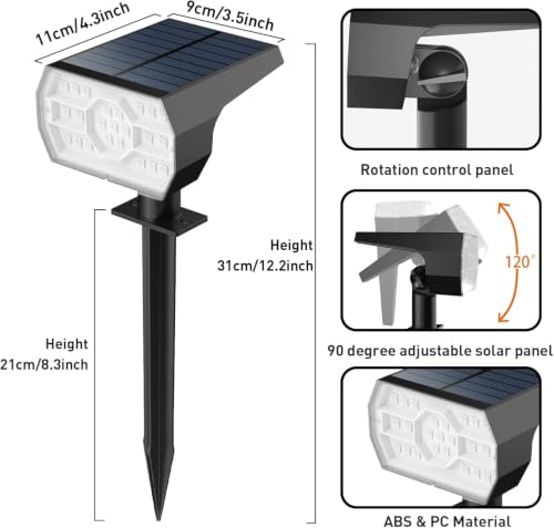 Image of NYMPHY Solar Color Changing Lights - 4 Pack (Multicolor)
