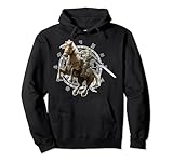 Legend of Zelda Link Epona Glyph Circle Graphic Hoodie Pullover Hoodie