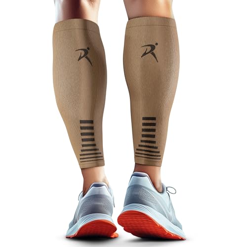 Rymora Calf Compression Sleeves for Men & Women (Ideal for